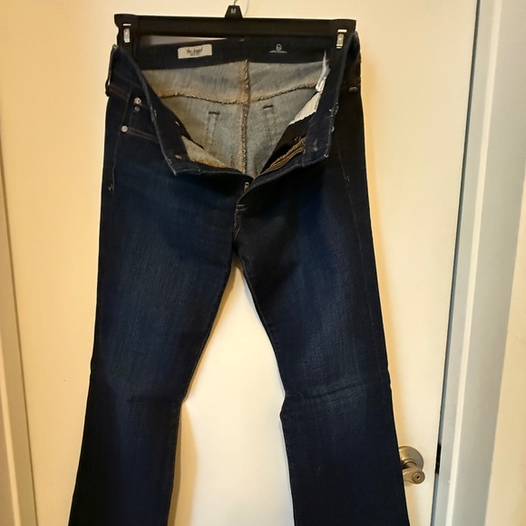 AG Adriano Goldschmied Dark Indigo Boot Cut Jeans - Picture 1 of 6